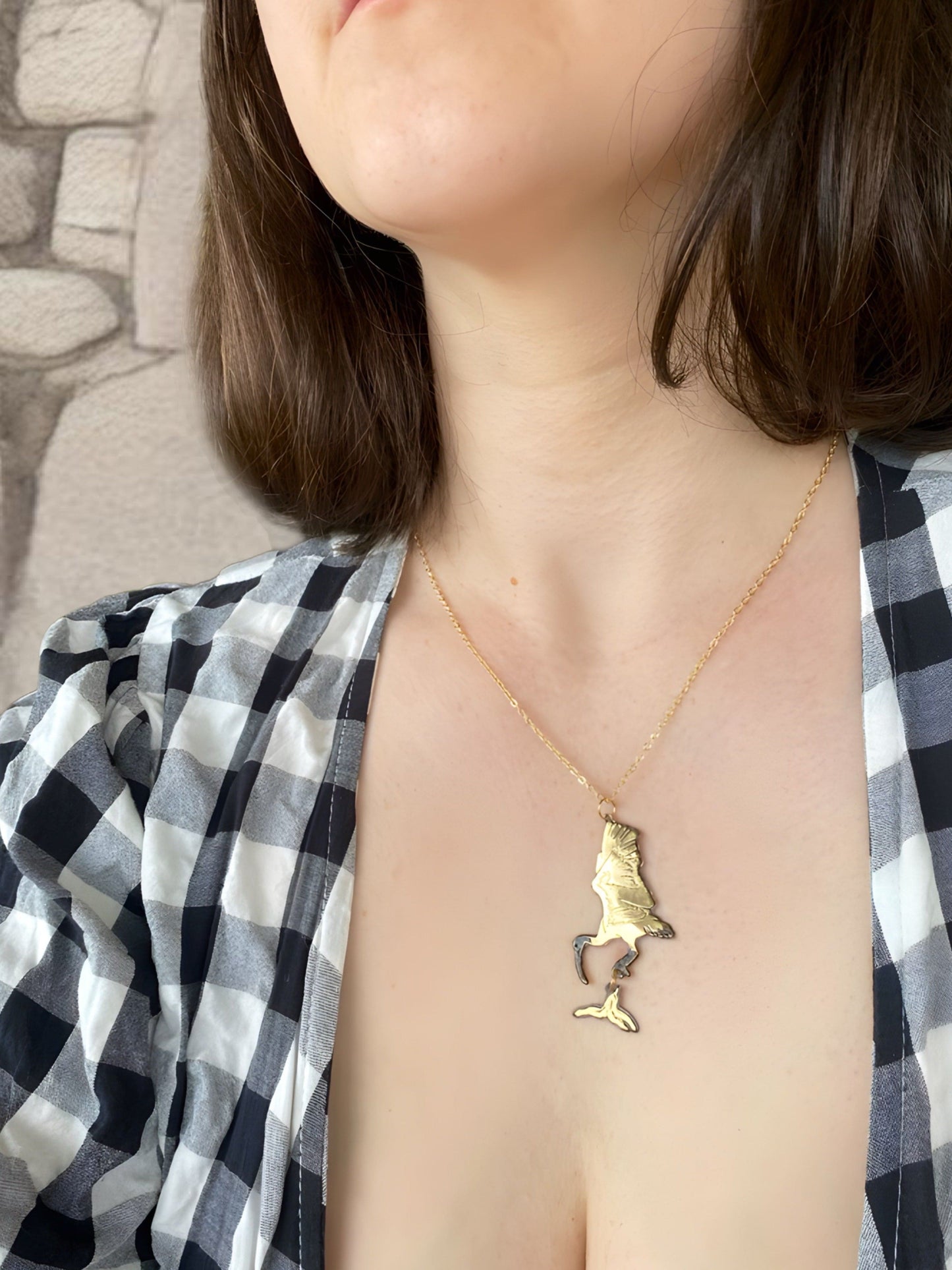 Ibis (The Bin Chicken) Pendant Necklace