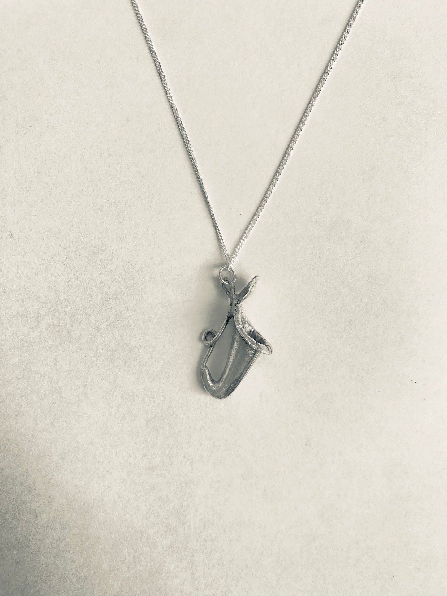 Nepenthes 'Pitcher Plant' Silver Pendant
