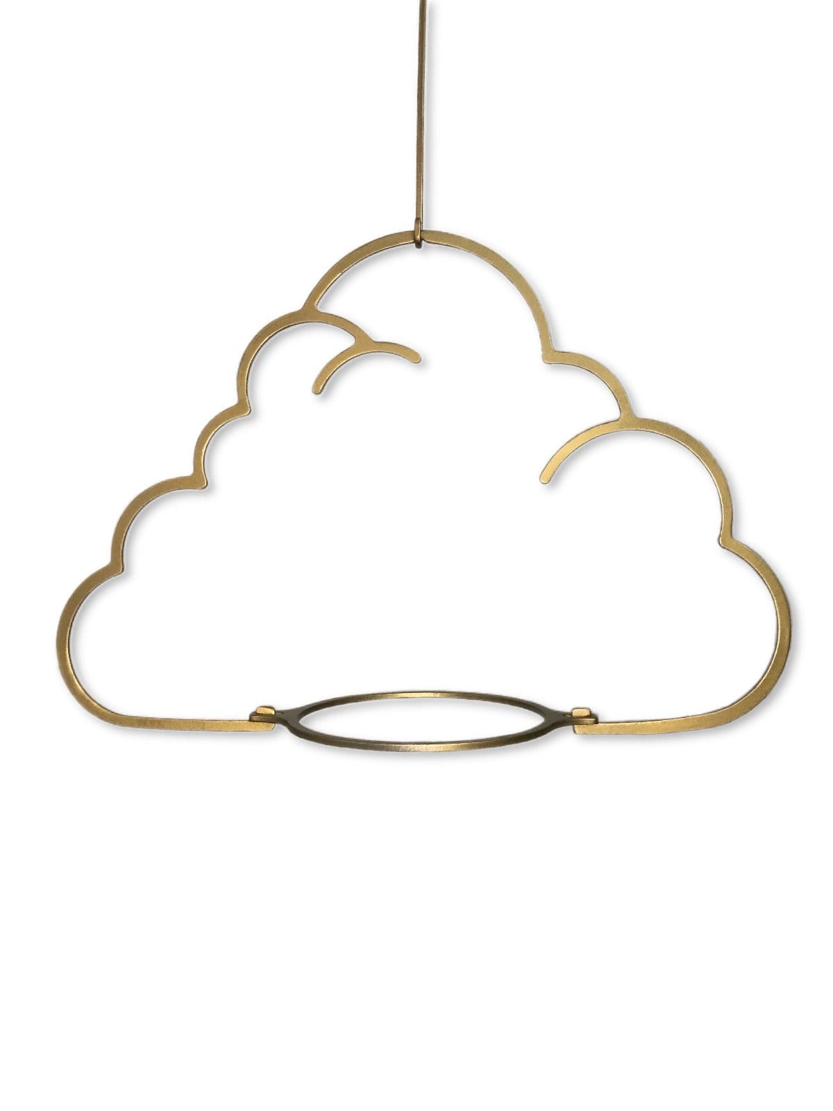 gold cloud hanger with string of pearls, senecio succulent indoorplant houseplant planter plant hanger hanging balcony garden trailing iron ivy steel metal sydney