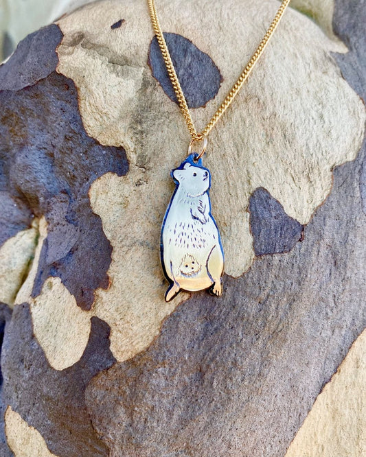 Quokka Pendant Necklace