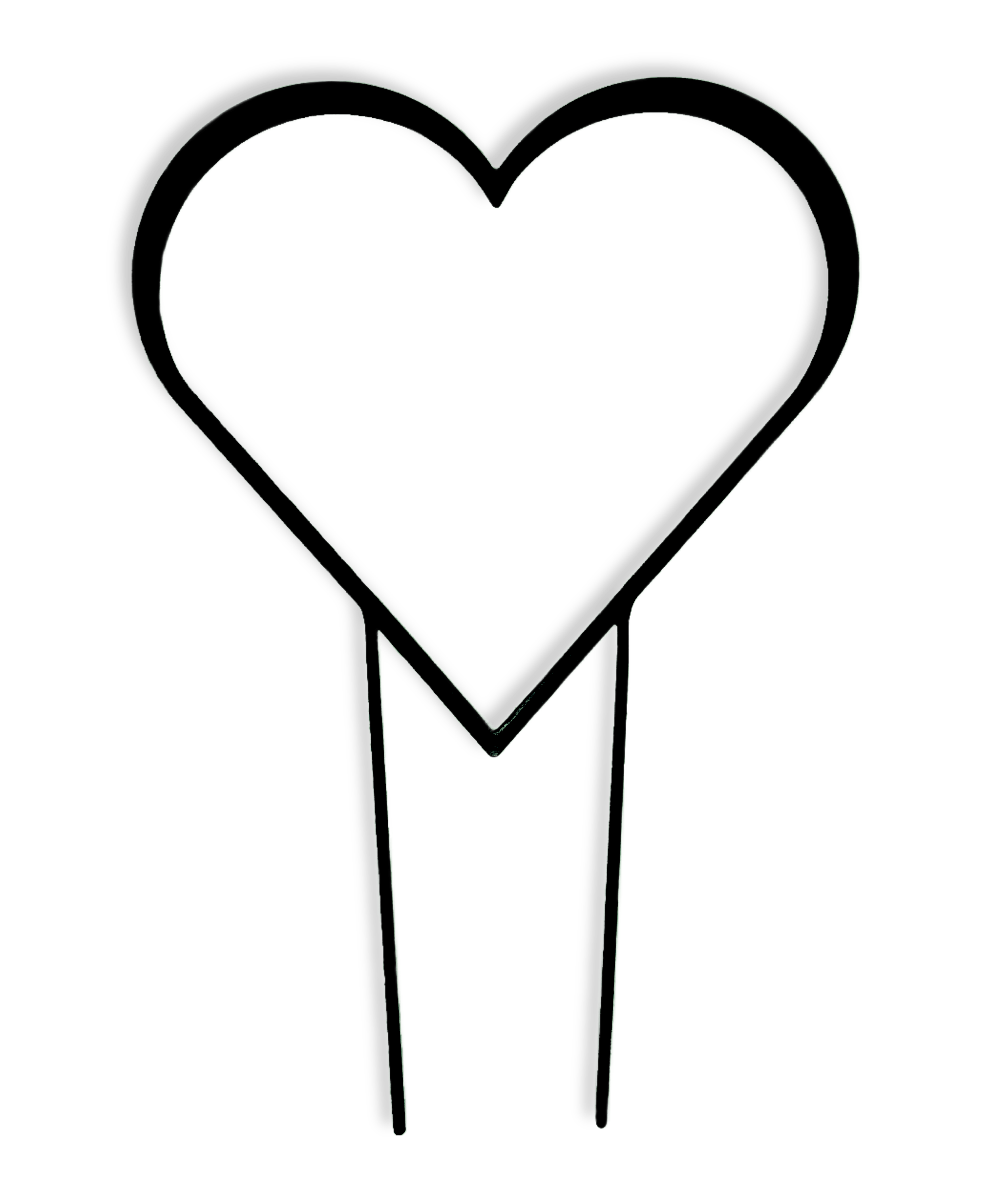 Heart Trellis - Love Totem/ Plant Stake