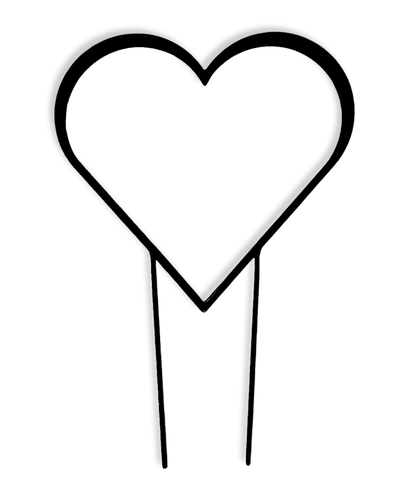 Heart Trellis - Love Totem/ Plant Stake